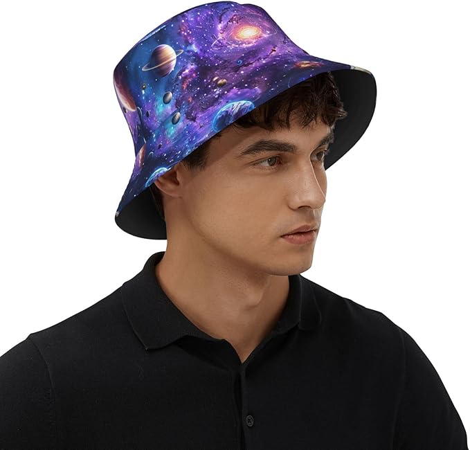 Funny Bucket Hat for Men Women Fashion Unisex Fishing Hat Fisherman Sun Caps Headwear for Outdoor Summer Travel Hiking Beach