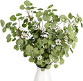 Melorca&Guilla Artificial Plants,6PCS 35" Green Faux Branches for Vase,Faux Greenery Stems Vase Branches Fake Plants Artificial Branches for Shop Garden Office Home Décor (6, Begonia)
