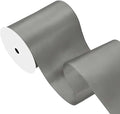 Silver Satin Ribbon 4 inch X 15 Yards Polyester Ribbon for Gift Wrapping Very Suitable for Weddings Party Hair Bow Invitation Decorations and More