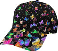 Floral Baseball Cap for Women Fashionable Adjustable Dad Hat Low Profile Running Hat for Summer Sporting Working Hiking