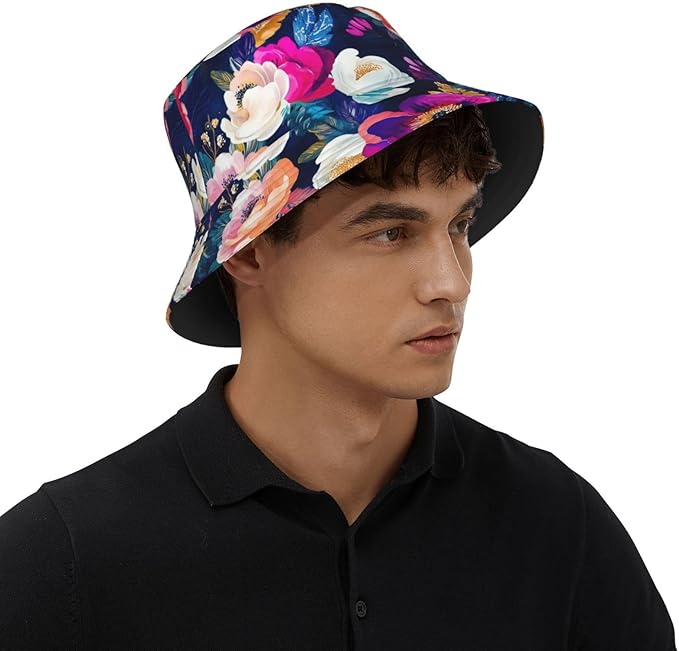 Bucket Hats Fashion Sun Cap Packable Outdoor Fisherman Hat for Women and Men Travel
