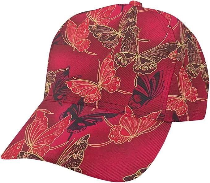 Pastel Cornflowers Floral Baseball Cap Dad Hats All-Over Print Fashion Accessory 100% Polyester Adjusts to Fit Most