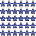 MECCANIXITY Enamel Charm Cherry Blossom Alloy Cute Small Flower Charm Gold Plated Pendant for Jewelry Making