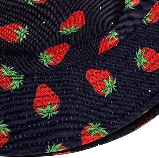 Malaxlx Unisex Bucket Hat Beach Sun Hat Aesthetic Fishing Hat for Men Women Teens, Reversible Double-Side-Wear