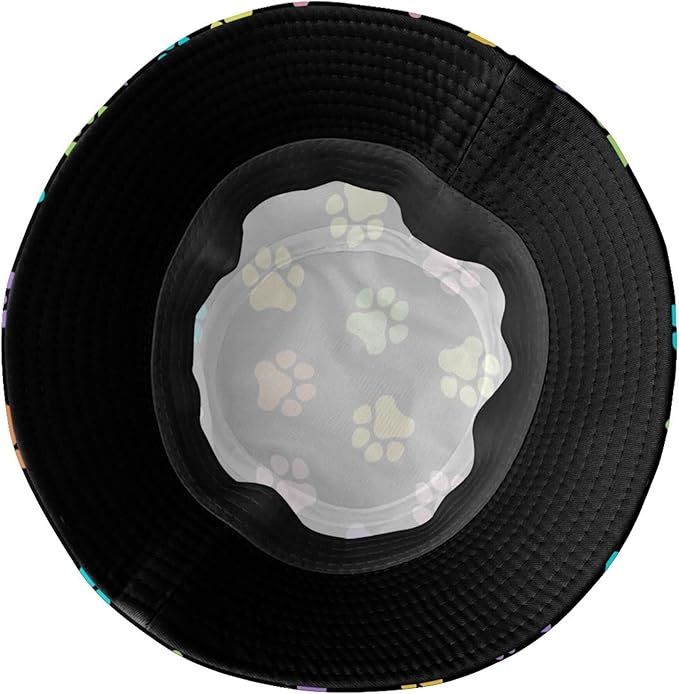 Bucket Hat for Women Men, Summer Print Hat Travel Packable Sun Cap Outdoor Hat for Women and Men