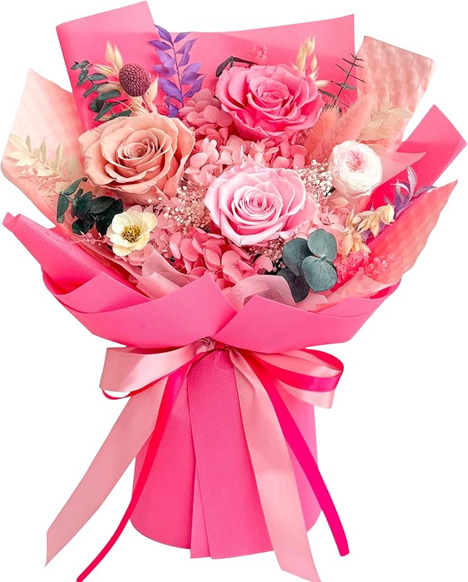 Vrioca Flowers for Delivery, Preserved Flowers Bouquets, Birthday Gifts for Women Mom