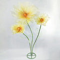 Giant Flower for Decoration, 70.87 inch Handmade Adjustable Artificial Organza Floral Decor for Wedding Birthday Baby Shower Christmas Party Backdrop Home Office Hotel Shop Window Display Props
