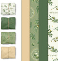 Aobkiat Christmas Green Tissue Paper for Bags,20 x 15 Inch Olive Leaf Wrapping Paper for Friends Family Present Packaging Gift Wrap,Wedding,Birthday,Xmas,New Year,DIY Craft,24 Sheets