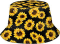 Bucket Hat for Women Men, Summer Print Hat Travel Packable Sun Cap Outdoor Hat for Women and Men