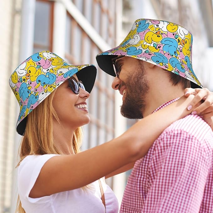 Bucket Hat Summer Beach Fisherman Cap Packable Sun Hats