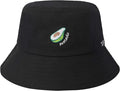 ZLYC Unisex Fashion Embroidered Bucket Hat Summer Fisherman Cap for Men Women