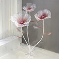 Giant Flowers for Decoration, 5.58 ft Big Artificial Organza Flower for Wedding Reception Birthday Christmas Party Backdrop Decor Photography Props Shop Window Display, Grape