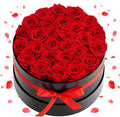 VEVOR Forever Flowers, 27 Preserved Roses in a Box, Eternal Flowers Immortal Bouquet Birthday Present for Delivery Prime Women Her Wife Mothers, Anniversary, Valentine's Day,Christmas, Red