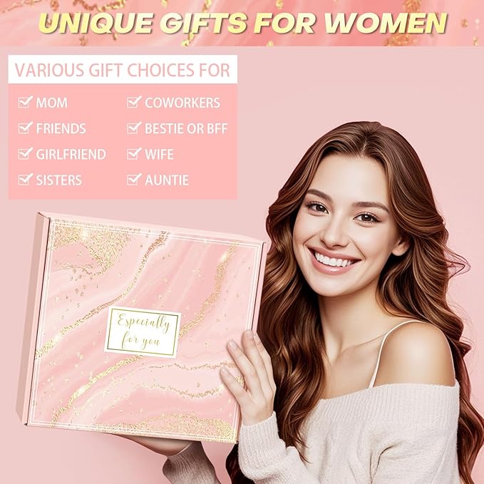 Gifts for Women Self Care Gift, Relaxing Care Package Spa Gift Basket, Valentines Day, Mothers Day, Christmas, Birthday Gifts for Women Mom Her Friend Sister Wife
