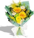 Flowers Gifts for Mom, Flower for Delivery, Preserved Sunflower Bouquets, Birthday Gifts for Women, Mothers Day Flowers for Wife (Yellow)