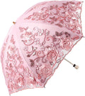 Honeystore Flower Lace Parasols for Wedding Party Lace Bridal Umbrella