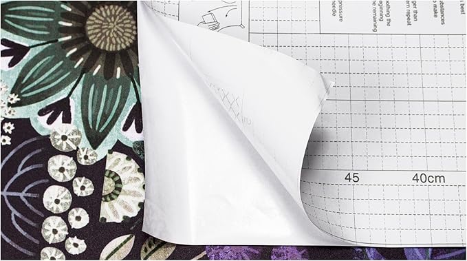 HAOKHOME Boho Peel and Stick Wallpaper Floral Purple Vintage Wall Paper Cottagecore for Bedroom Bathroom Accent Wall 17.3in x 9.8ft