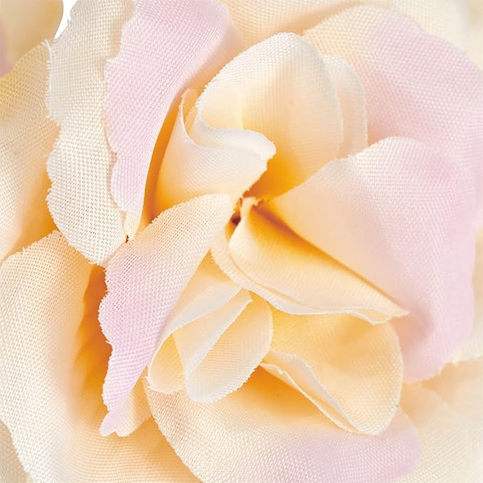 Bright Creations Artificial Roses - 3-Inch Champagne, 50-Pack Stemless Silk Heads - Silk Roses for Wedding DIY Bouquets - Gold Flowers for Centerpieces & Home Decor