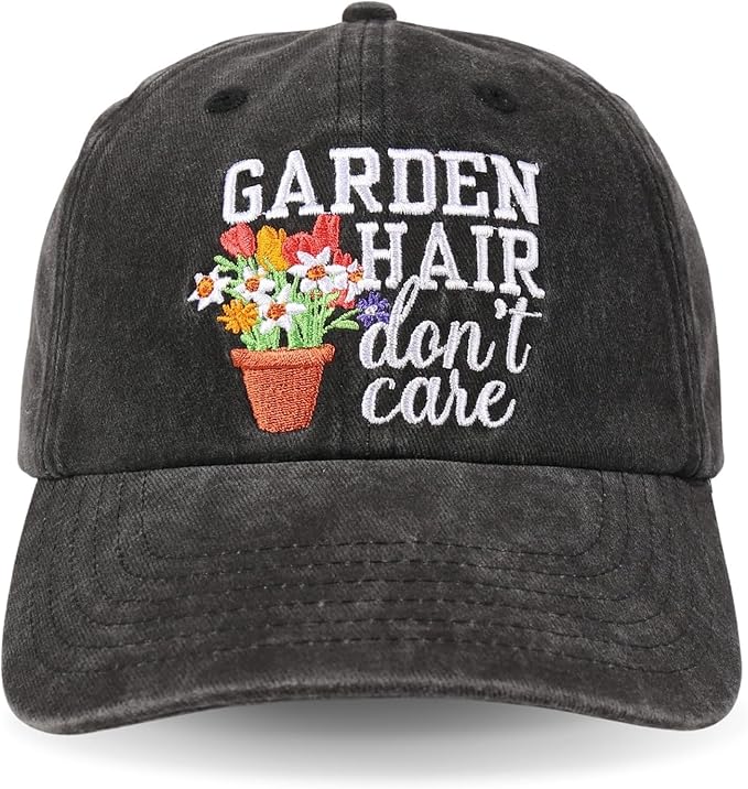 InnoBeta Gardening Gifts Cap for Women, Plant Lovers, Plant Lady Gardeners, Cool Unique Garden Adjustable Embroidered Hat