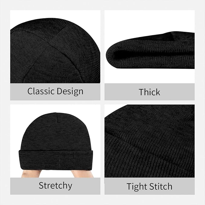 Cute Rose Beanie Hat Rose Beanie Cap Rose Flower Knitted Beanies Flower Knit Hats Winter Hat for Women Men