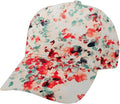 Pastel Cornflowers Floral Baseball Cap Dad Hats All-Over Print Fashion Accessory 100% Polyester Adjusts to Fit Most
