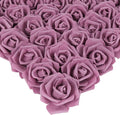 IPOPU Artificial Rose Flower Heads, 100pcs Dusty Rose Foam Fake Roses Bulk 3inch Stemless Faux Flowers for DIY Wedding Baby Shower Centerpieces Arrangements Party Tables Home Decor (Dusty Rose)