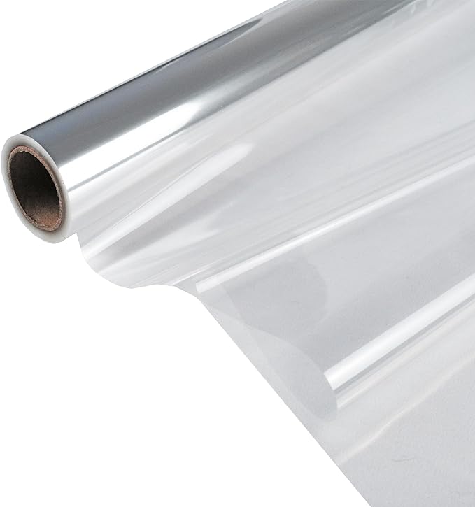 Craft And Party Clear Cellophane Wrap, 30" X 100ft - Gift Wrap Roll