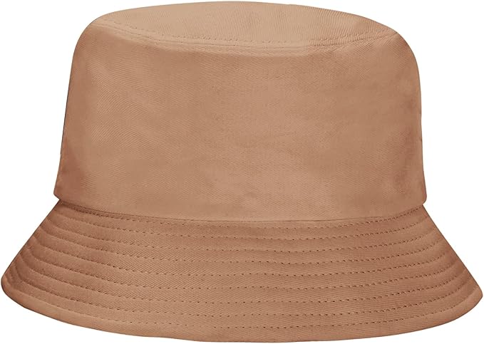 Rosoz 1 & 2 Pack Bucket Hat for Women Men Summer Travel Beach Sun Hat Outdoor Cap Unisex Bucket Hats