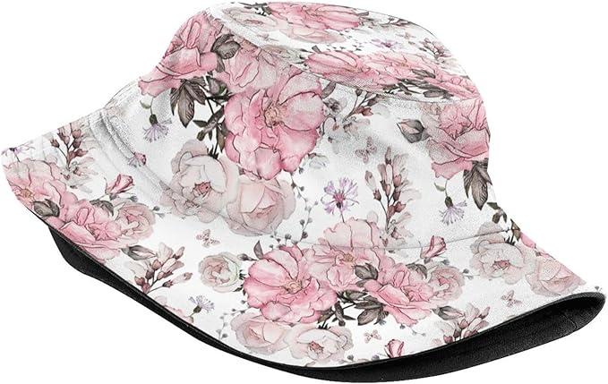 Bucket Hat Sun Beach Packable Fisherman Cap for Women Men Summer Outdoor Hiking