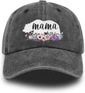 Negi Retro Baseball Cap Denim Hat for Women Female Washed Distressed Adjustable Dad Hats Unconstructed Cotton