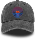 Negi Retro Baseball Cap Denim Hat for Women Female Washed Distressed Adjustable Dad Hats Unconstructed Cotton