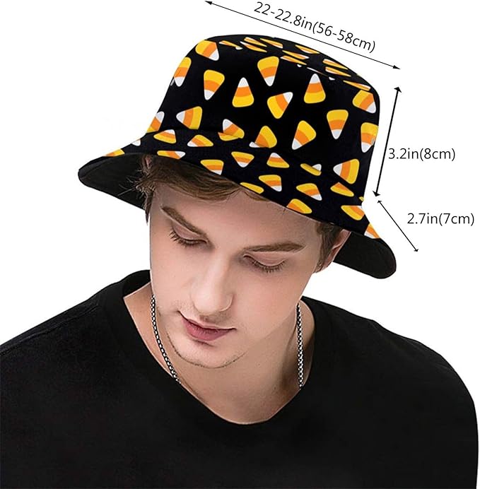 Bucket Hat for Women Men Funny Halloween Hats Packable Outdoor Fisherman Hats Caps Unisex