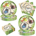 40Pcs Bug Party Decorations Insect Baby Shower Plates and Napkins Set Supplies Favors Bug Birthday Party Decorations