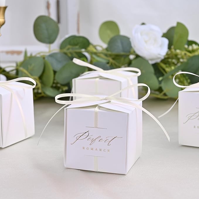 Double Face Ivory Satin Thin Ribbon 1/8 inch X 50 Yards Polyester Ivory Ribbon for Gift Wrapping Very Suitable for Weddings Party Hair Bow Invitation Decorations and More