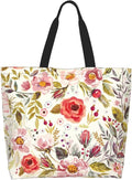 Sunflower Tote Bag For Women, Waterproof Shoulder Bags Big Reusable Grocery Handbag For Shopping Picnic Work Beach