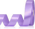 Lavender Ribbon 1 Inch 60 Yards, Light Purple Satin Ribbon for Crafts, Gift Wrapping, Flower Bouquet, Graduation Lei, Baby Shower, DIY Bows, Christmas, Easter