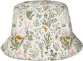 Bucket Hat Sun Beach Packable Fisherman Cap for Women Men Summer Outdoor Hiking