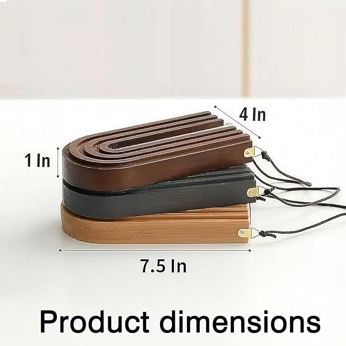 Wall Mounted Wooden Propagation Station Set of 3 - Boho Hanging Indoor Wall Planter Vases for Plants & Flowers, Handmade Rainbow Decor for Living Room, Entryway, or Home Gallery Display