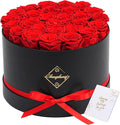 Changshunqi 27 Flowers Forever Preserved Roses, Preserved Real Flowers in Box, Forever Flower for Delivery Womens Birthday Gifts for Her Mom Grandma Anniversary Women Gifts for Wife Mother's Day