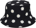 Mashiaoyi Unisex Print Double-Side-Wear Reversible Bucket Hat
