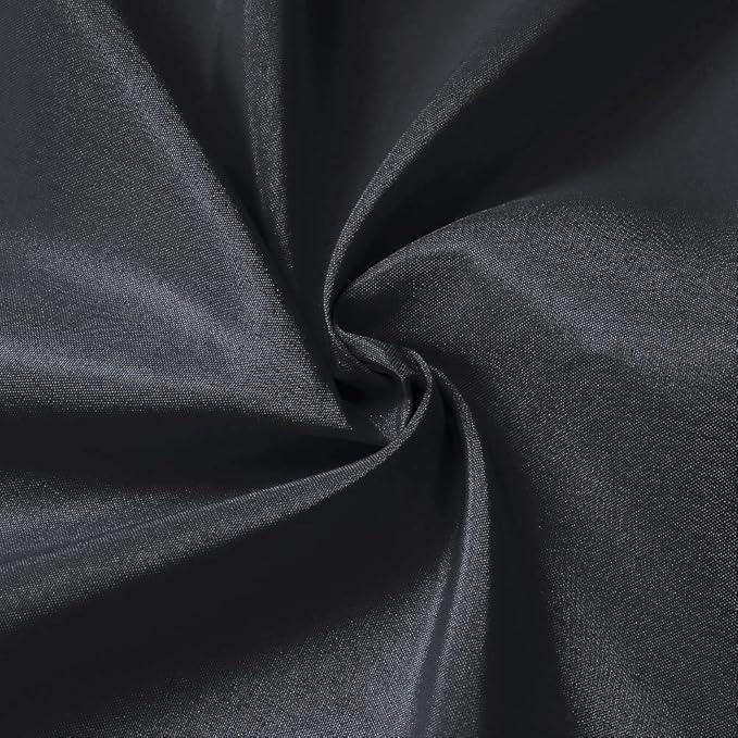 GFCC 10ftx10ft Black Backdrop Background for Photography Black Photo Booth Backdrop for Photoshoot Photography Background Screen Video Recording Parties Curtain