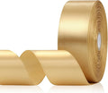 Champagne Gold Ribbon 1-1/2 Inch x 60 Yards, Champagne Gold Satin Ribbon for Crafts, Gift Wrapping, Flower Bouquet, Baby Shower, Birthday, Wedding and Festival Decor