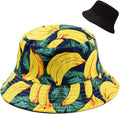 XYIYI Cute Bucket Hat Beach Fisherman Hats for Women, Reversible Double-Side-Wear