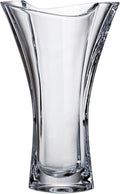 Barski - European Glass - Crystalline - Vase - 10" Height - Made in Europe