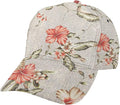 Pastel Cornflowers Floral Baseball Cap Dad Hats All-Over Print Fashion Accessory 100% Polyester Adjusts to Fit Most