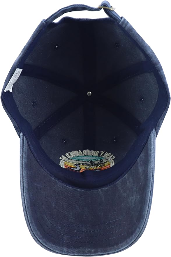 Easily Distracted by Dogs and Plants Hats, Adjustable Plant and Dog Decor Embroidered Baseball Cap for Men Women