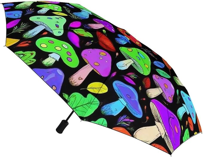3 Fold Car Umbrella Folding Portable Automatic Umbrella Sunny Rain Sunscreen