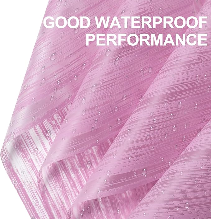 WRAPAHOLIC 20 Sheets Flower Wrapping Paper - 22.4 x 22.4 inch Purple Lines Water-Resistant Floral Bouquet Wrapping Paper, Florist Supplies Packaging for Wedding Birthday Gift DIY