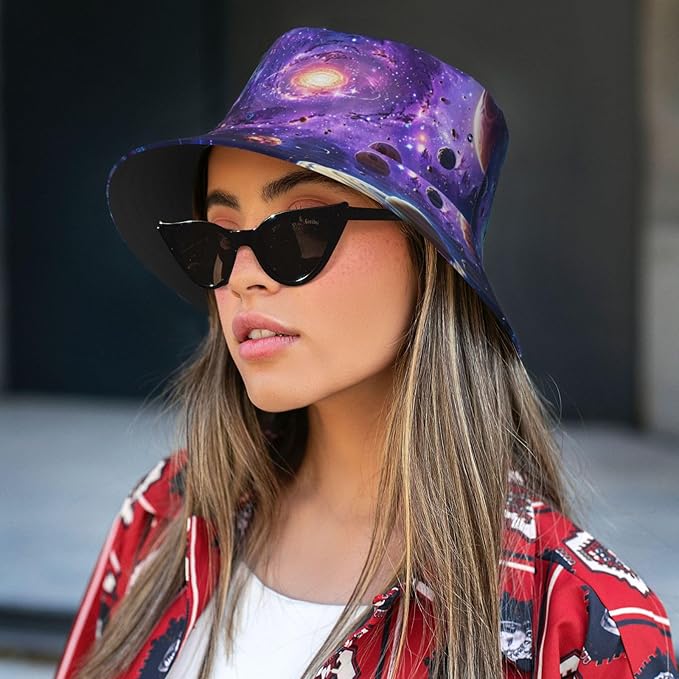 Funny Bucket Hat for Men Women Fashion Unisex Fishing Hat Fisherman Sun Caps Headwear for Outdoor Summer Travel Hiking Beach