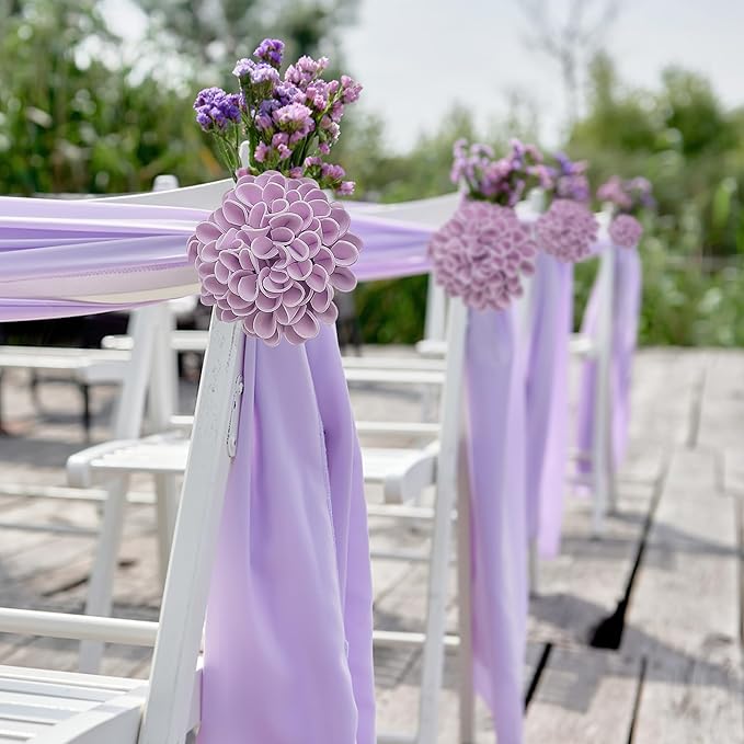 Artificial Flowers, 100pcs Realistic Artificial Rose for DIY Wedding Bouquets Centerpieces Arrangements, Purple Dahlia Flowers with Stem for Bridal Shower Party Home Decorations